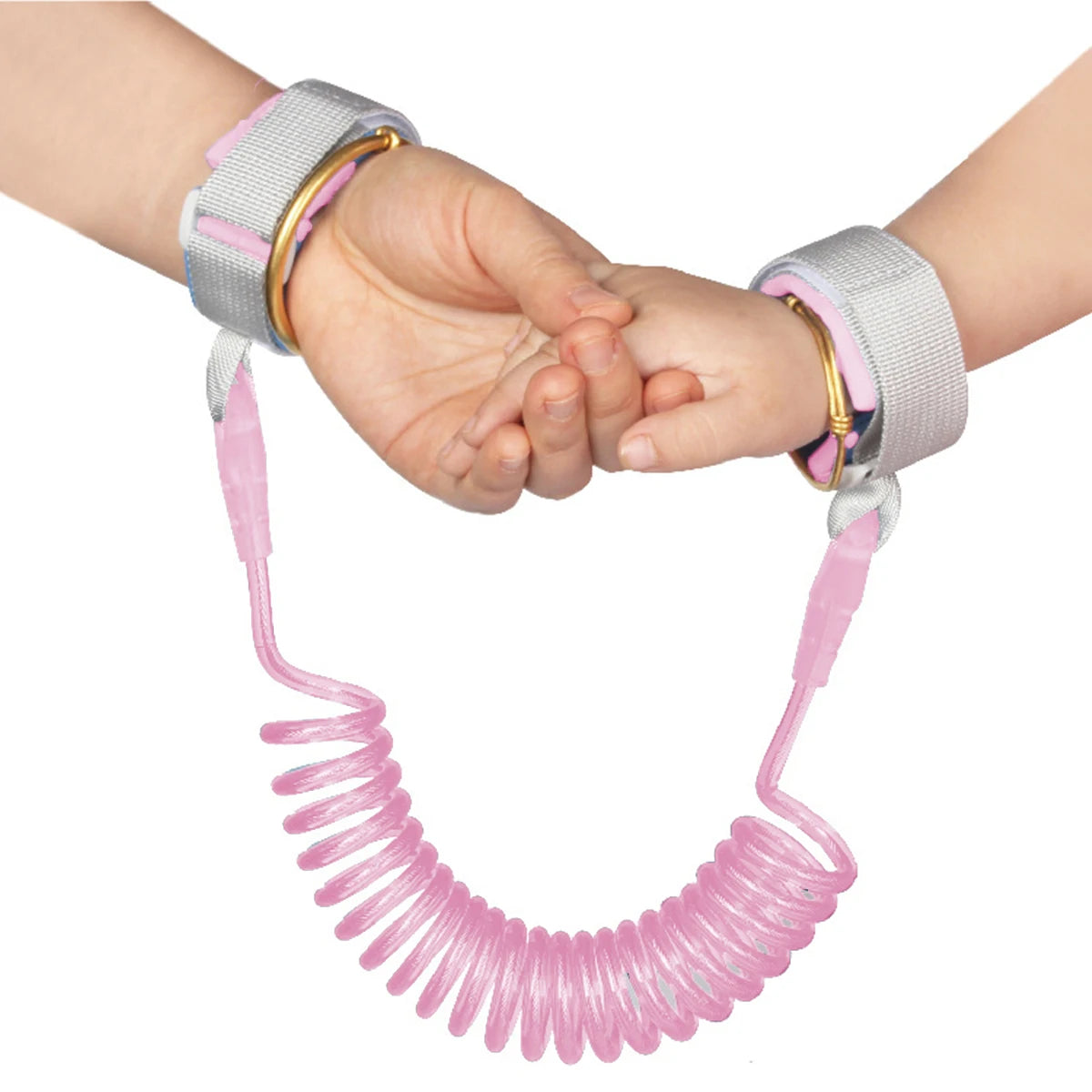 Koll-på-ditt-barn-armband - rosa, blå