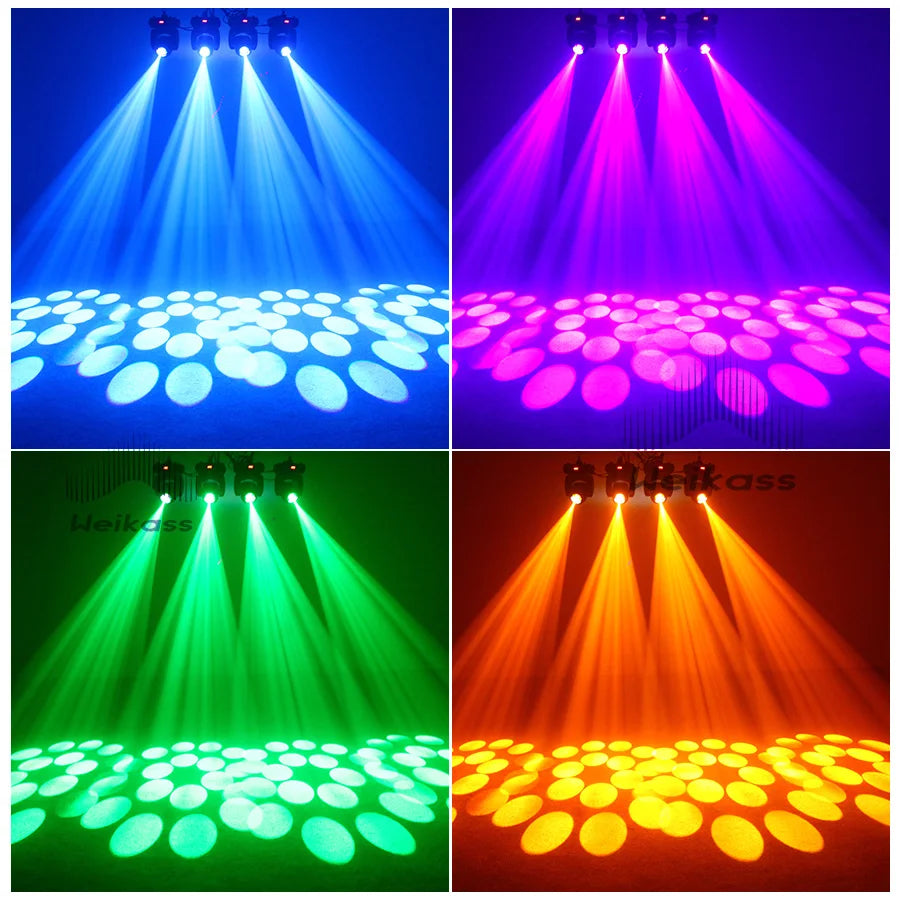 4st Moving heads, 100W LED Beam Gobo